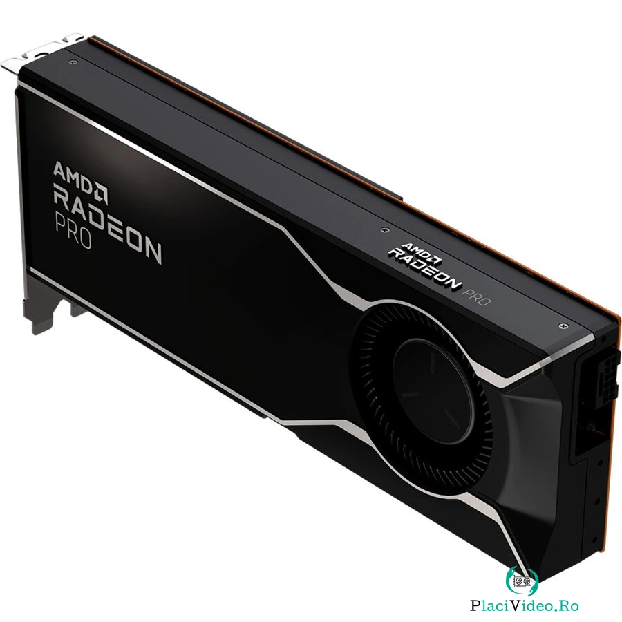 Placa video Radeon PRO W7800 48GB, graphics card GDDR6 ECC, RDNA3, 3x DisplayPort, 1x MiniDP