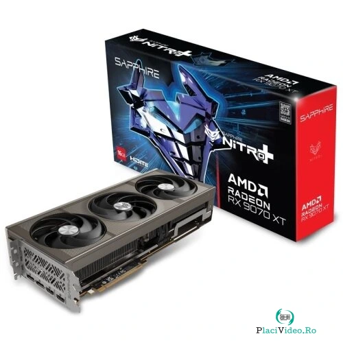 Placa Video RX9070XT 16GB Nitro+ Gaming OC